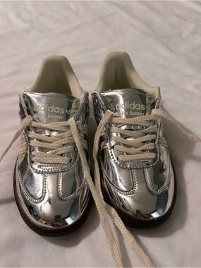 adidas x Wales Bonner Samba "Silver Metallic" size 6.5